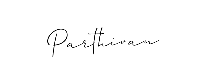 How to make Parthivan name signature. Use Allison_Script style for creating short signs online. This is the latest handwritten sign. Parthivan signature style 2 images and pictures png