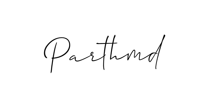 Similarly Allison_Script is the best handwritten signature design. Signature creator online .You can use it as an online autograph creator for name Parthmd. Parthmd signature style 2 images and pictures png