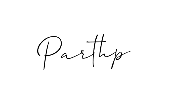 Make a beautiful signature design for name Parthp. Use this online signature maker to create a handwritten signature for free. Parthp signature style 2 images and pictures png
