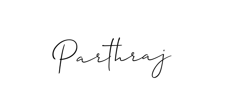 How to make Parthraj name signature. Use Allison_Script style for creating short signs online. This is the latest handwritten sign. Parthraj signature style 2 images and pictures png