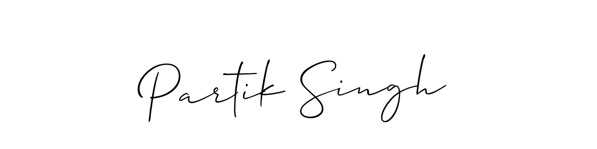 Best and Professional Signature Style for Partik Singh. Allison_Script Best Signature Style Collection. Partik Singh signature style 2 images and pictures png