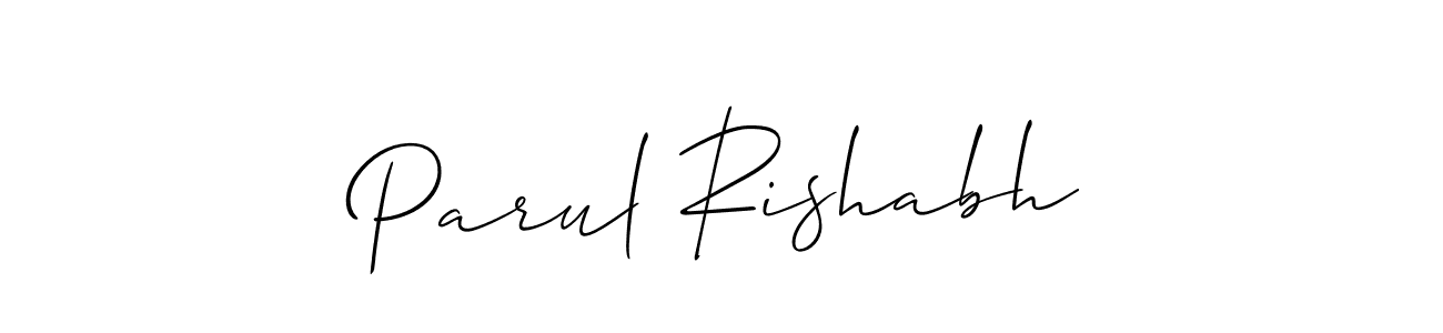 Here are the top 10 professional signature styles for the name Parul Rishabh. These are the best autograph styles you can use for your name. Parul Rishabh signature style 2 images and pictures png