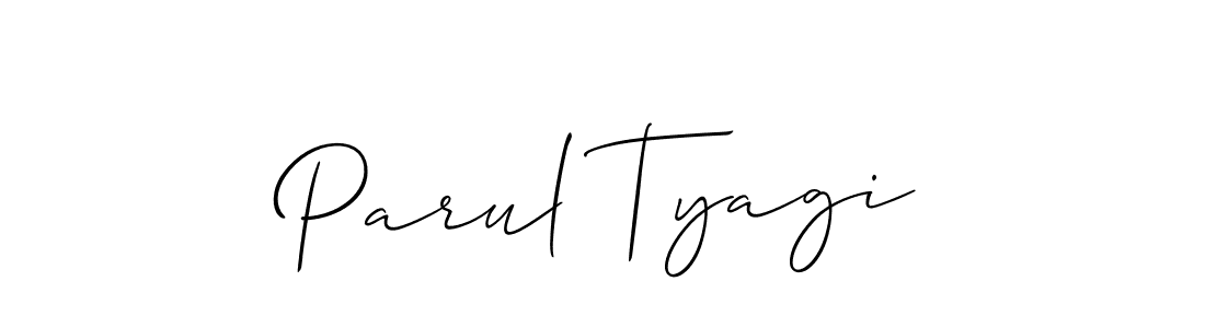 Once you've used our free online signature maker to create your best signature Allison_Script style, it's time to enjoy all of the benefits that Parul Tyagi name signing documents. Parul Tyagi signature style 2 images and pictures png