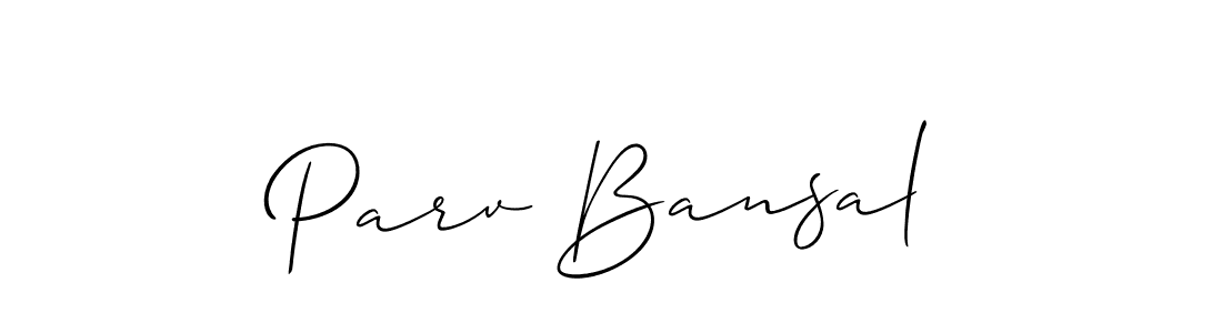 Here are the top 10 professional signature styles for the name Parv Bansal. These are the best autograph styles you can use for your name. Parv Bansal signature style 2 images and pictures png