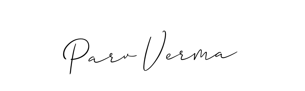 Check out images of Autograph of Parv Verma name. Actor Parv Verma Signature Style. Allison_Script is a professional sign style online. Parv Verma signature style 2 images and pictures png