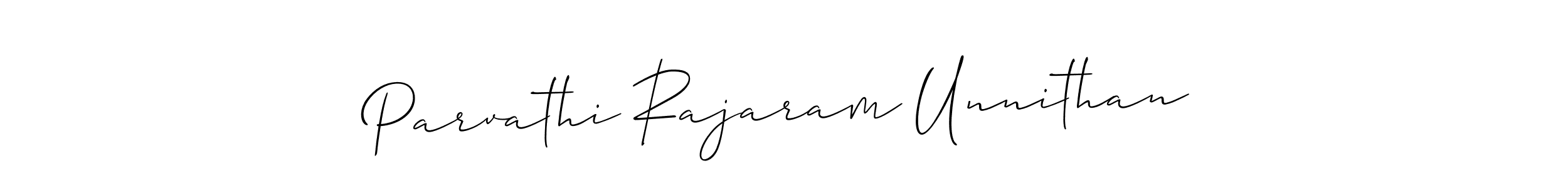 Once you've used our free online signature maker to create your best signature Allison_Script style, it's time to enjoy all of the benefits that Parvathi Rajaram Unnithan name signing documents. Parvathi Rajaram Unnithan signature style 2 images and pictures png