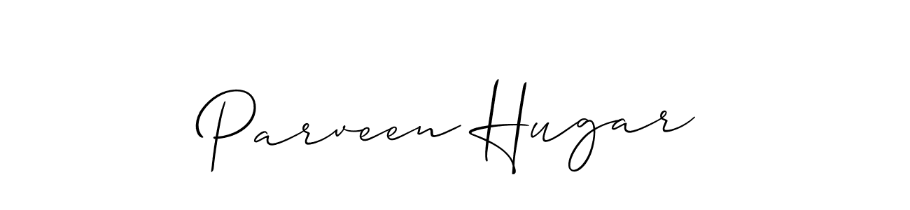 Allison_Script is a professional signature style that is perfect for those who want to add a touch of class to their signature. It is also a great choice for those who want to make their signature more unique. Get Parveen Hugar name to fancy signature for free. Parveen Hugar signature style 2 images and pictures png