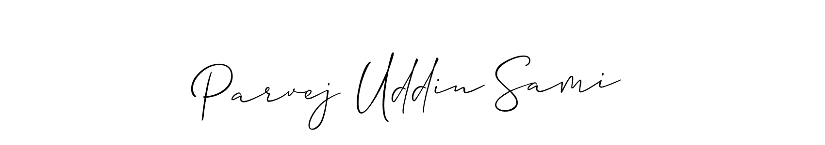 You can use this online signature creator to create a handwritten signature for the name Parvej Uddin Sami. This is the best online autograph maker. Parvej Uddin Sami signature style 2 images and pictures png