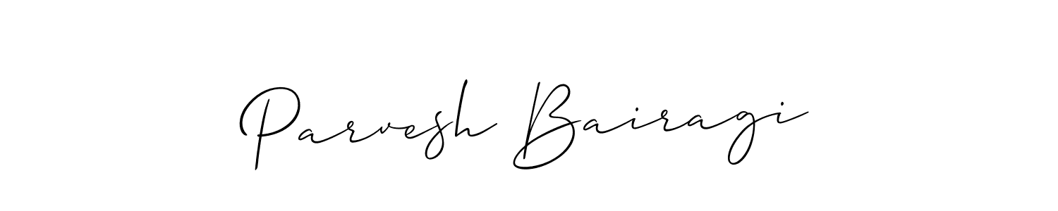 Make a short Parvesh Bairagi signature style. Manage your documents anywhere anytime using Allison_Script. Create and add eSignatures, submit forms, share and send files easily. Parvesh Bairagi signature style 2 images and pictures png