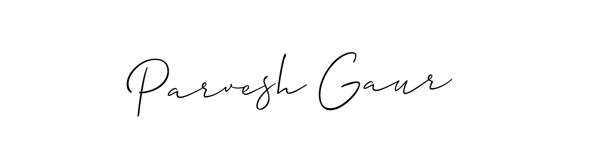 Similarly Allison_Script is the best handwritten signature design. Signature creator online .You can use it as an online autograph creator for name Parvesh Gaur. Parvesh Gaur signature style 2 images and pictures png