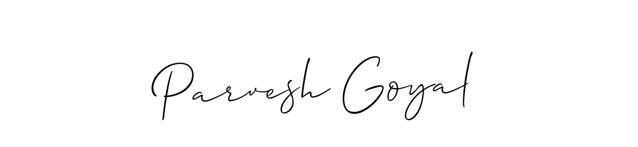 You can use this online signature creator to create a handwritten signature for the name Parvesh Goyal. This is the best online autograph maker. Parvesh Goyal signature style 2 images and pictures png