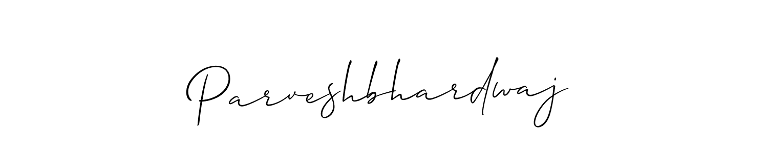 You should practise on your own different ways (Allison_Script) to write your name (Parveshbhardwaj) in signature. don't let someone else do it for you. Parveshbhardwaj signature style 2 images and pictures png