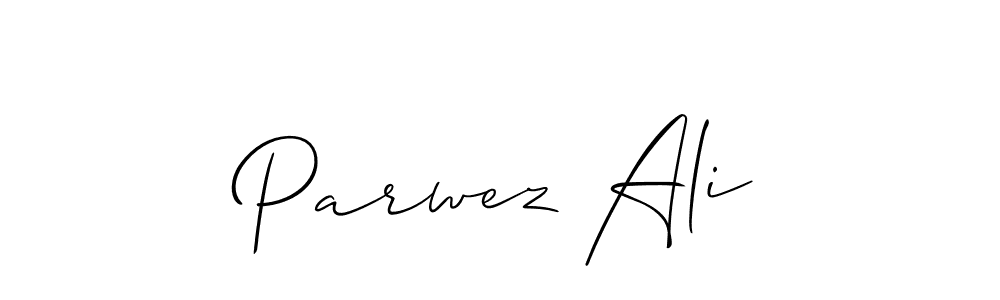 Also You can easily find your signature by using the search form. We will create Parwez Ali name handwritten signature images for you free of cost using Allison_Script sign style. Parwez Ali signature style 2 images and pictures png