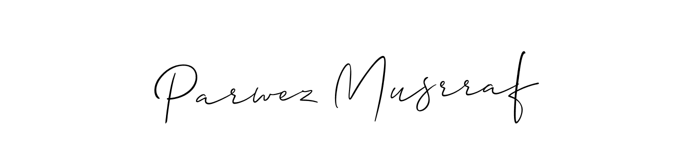 How to Draw Parwez Musrraf signature style? Allison_Script is a latest design signature styles for name Parwez Musrraf. Parwez Musrraf signature style 2 images and pictures png