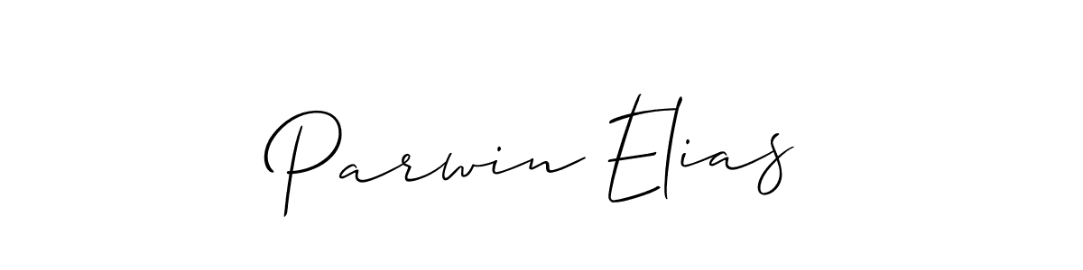 Best and Professional Signature Style for Parwin Elias. Allison_Script Best Signature Style Collection. Parwin Elias signature style 2 images and pictures png