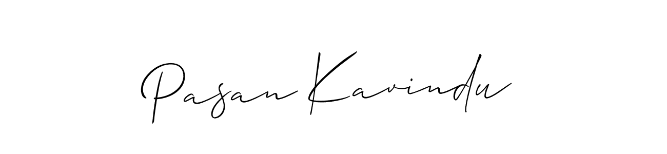 if you are searching for the best signature style for your name Pasan Kavindu. so please give up your signature search. here we have designed multiple signature styles  using Allison_Script. Pasan Kavindu signature style 2 images and pictures png