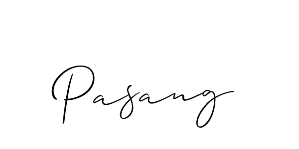 Pasang stylish signature style. Best Handwritten Sign (Allison_Script) for my name. Handwritten Signature Collection Ideas for my name Pasang. Pasang signature style 2 images and pictures png