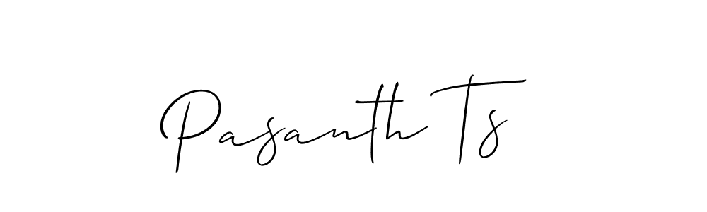 This is the best signature style for the Pasanth Ts name. Also you like these signature font (Allison_Script). Mix name signature. Pasanth Ts signature style 2 images and pictures png