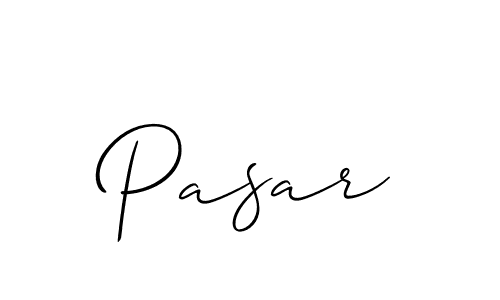 Similarly Allison_Script is the best handwritten signature design. Signature creator online .You can use it as an online autograph creator for name Pasar. Pasar signature style 2 images and pictures png