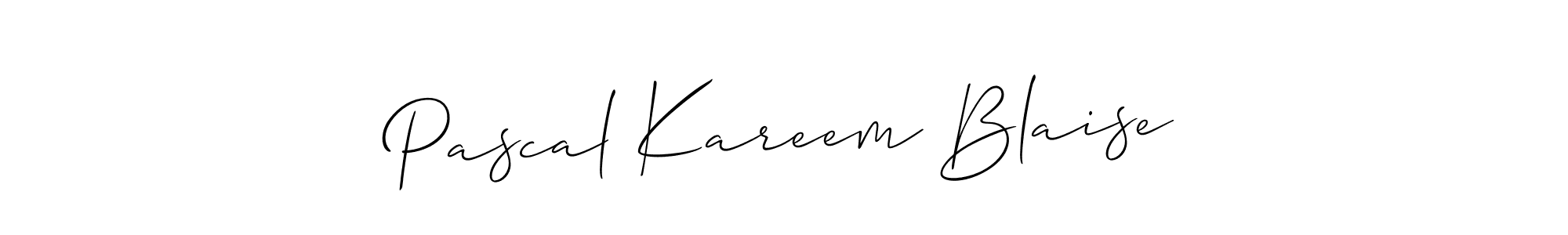 Check out images of Autograph of Pascal Kareem Blaise name. Actor Pascal Kareem Blaise Signature Style. Allison_Script is a professional sign style online. Pascal Kareem Blaise signature style 2 images and pictures png