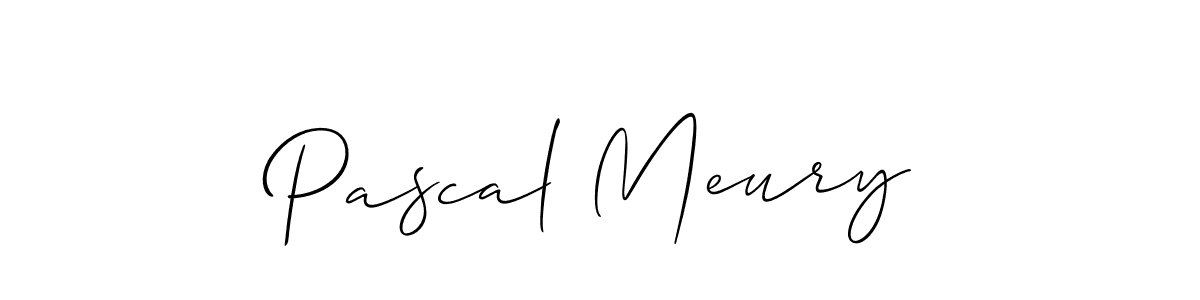 It looks lik you need a new signature style for name Pascal Meury. Design unique handwritten (Allison_Script) signature with our free signature maker in just a few clicks. Pascal Meury signature style 2 images and pictures png