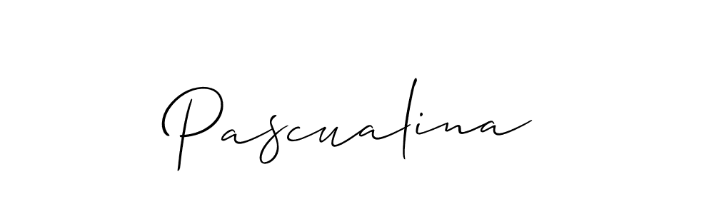 Also You can easily find your signature by using the search form. We will create Pascualina name handwritten signature images for you free of cost using Allison_Script sign style. Pascualina signature style 2 images and pictures png