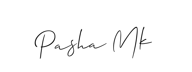 Make a short Pasha Mk signature style. Manage your documents anywhere anytime using Allison_Script. Create and add eSignatures, submit forms, share and send files easily. Pasha Mk signature style 2 images and pictures png