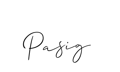 Similarly Allison_Script is the best handwritten signature design. Signature creator online .You can use it as an online autograph creator for name Pasig. Pasig signature style 2 images and pictures png