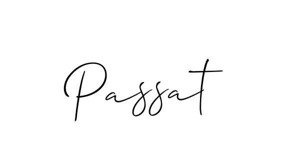 if you are searching for the best signature style for your name Passat. so please give up your signature search. here we have designed multiple signature styles  using Allison_Script. Passat signature style 2 images and pictures png