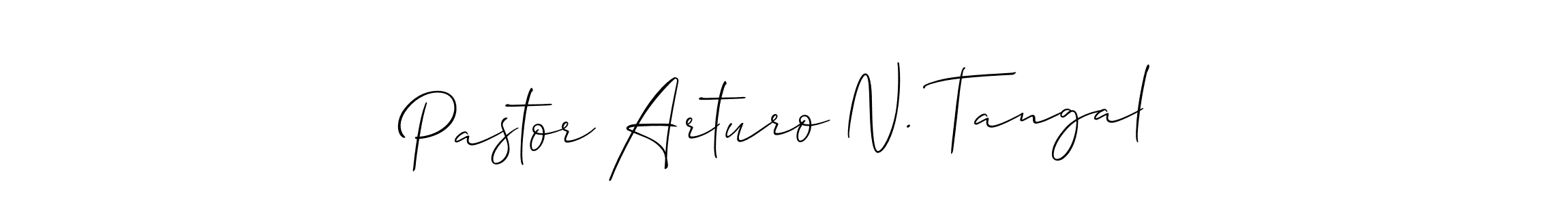 Once you've used our free online signature maker to create your best signature Allison_Script style, it's time to enjoy all of the benefits that Pastor Arturo N. Tangal name signing documents. Pastor Arturo N. Tangal signature style 2 images and pictures png