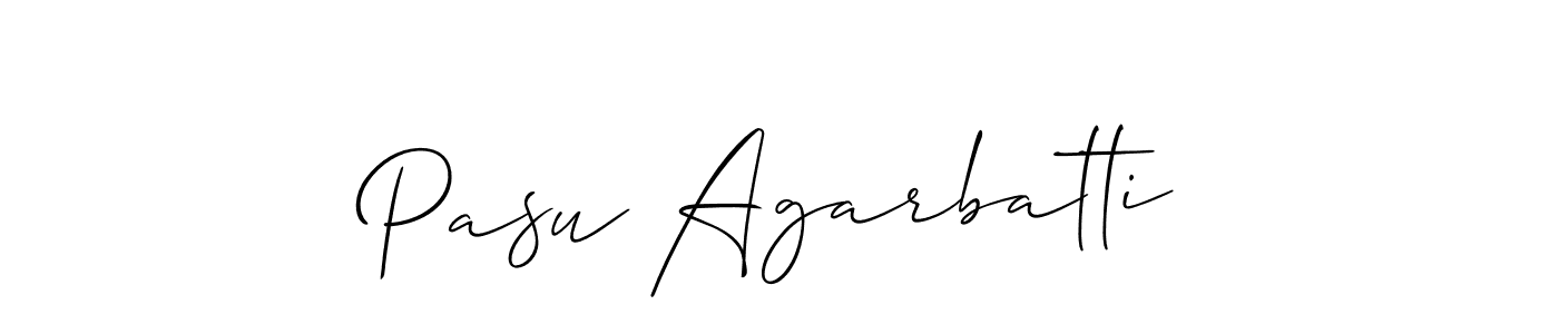 This is the best signature style for the Pasu Agarbatti name. Also you like these signature font (Allison_Script). Mix name signature. Pasu Agarbatti signature style 2 images and pictures png