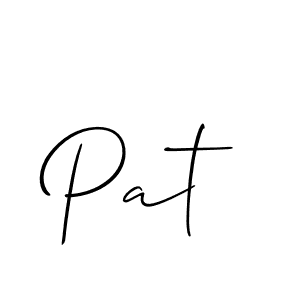 Similarly Allison_Script is the best handwritten signature design. Signature creator online .You can use it as an online autograph creator for name Pat. Pat signature style 2 images and pictures png