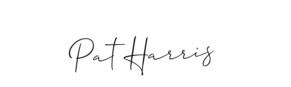 Pat Harris stylish signature style. Best Handwritten Sign (Allison_Script) for my name. Handwritten Signature Collection Ideas for my name Pat Harris. Pat Harris signature style 2 images and pictures png