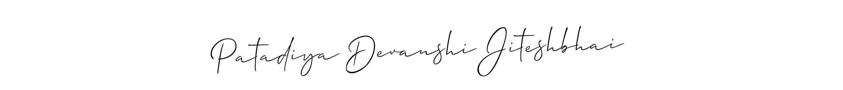 Best and Professional Signature Style for Patadiya Devanshi Jiteshbhai. Allison_Script Best Signature Style Collection. Patadiya Devanshi Jiteshbhai signature style 2 images and pictures png
