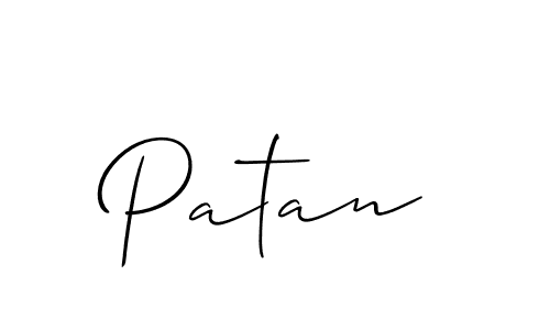 Similarly Allison_Script is the best handwritten signature design. Signature creator online .You can use it as an online autograph creator for name Patan. Patan signature style 2 images and pictures png