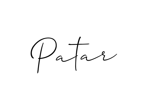 Similarly Allison_Script is the best handwritten signature design. Signature creator online .You can use it as an online autograph creator for name Patar. Patar signature style 2 images and pictures png