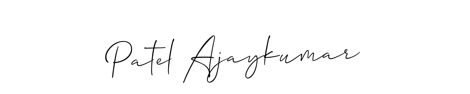 Make a beautiful signature design for name Patel Ajaykumar. Use this online signature maker to create a handwritten signature for free. Patel Ajaykumar signature style 2 images and pictures png