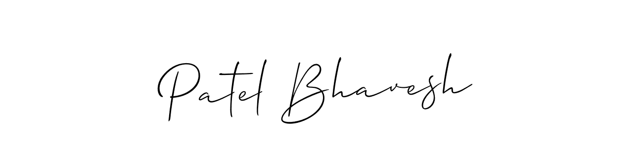 This is the best signature style for the Patel Bhavesh name. Also you like these signature font (Allison_Script). Mix name signature. Patel Bhavesh signature style 2 images and pictures png