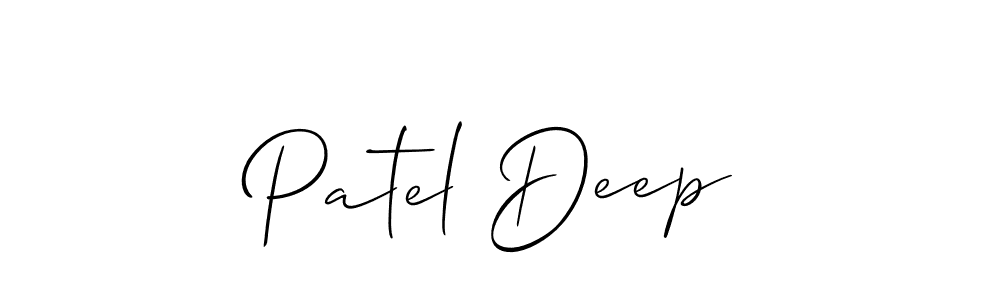 You can use this online signature creator to create a handwritten signature for the name Patel Deep. This is the best online autograph maker. Patel Deep signature style 2 images and pictures png