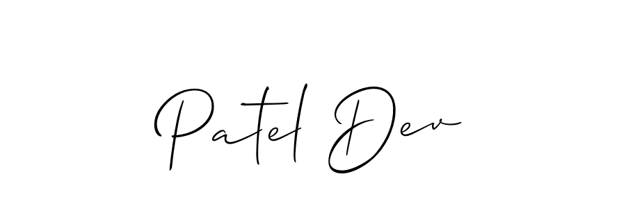This is the best signature style for the Patel Dev name. Also you like these signature font (Allison_Script). Mix name signature. Patel Dev signature style 2 images and pictures png