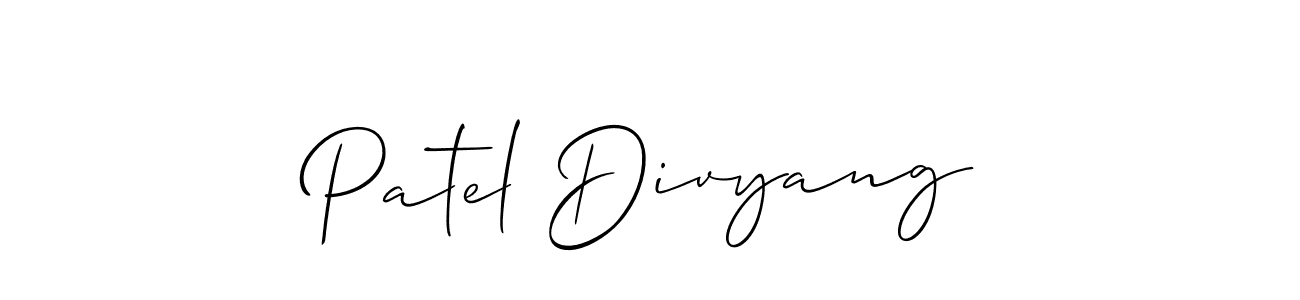 Make a beautiful signature design for name Patel Divyang. Use this online signature maker to create a handwritten signature for free. Patel Divyang signature style 2 images and pictures png