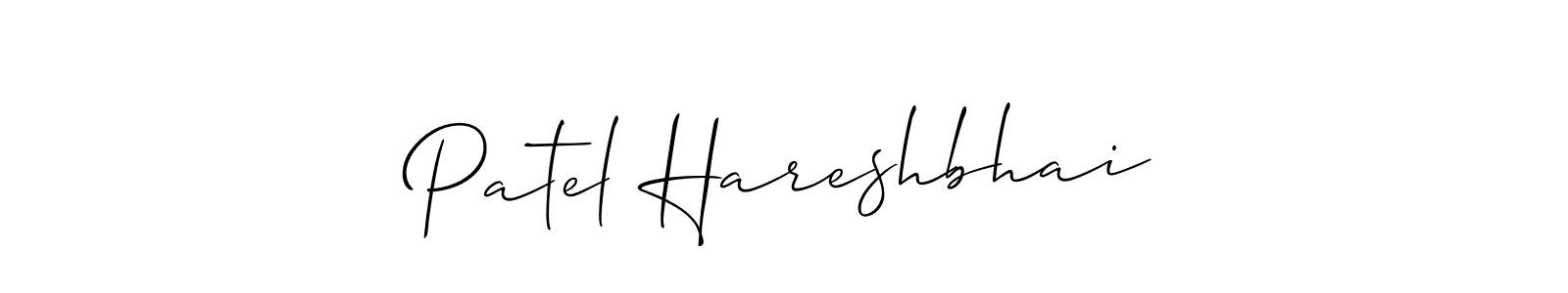 Once you've used our free online signature maker to create your best signature Allison_Script style, it's time to enjoy all of the benefits that Patel Hareshbhai name signing documents. Patel Hareshbhai signature style 2 images and pictures png