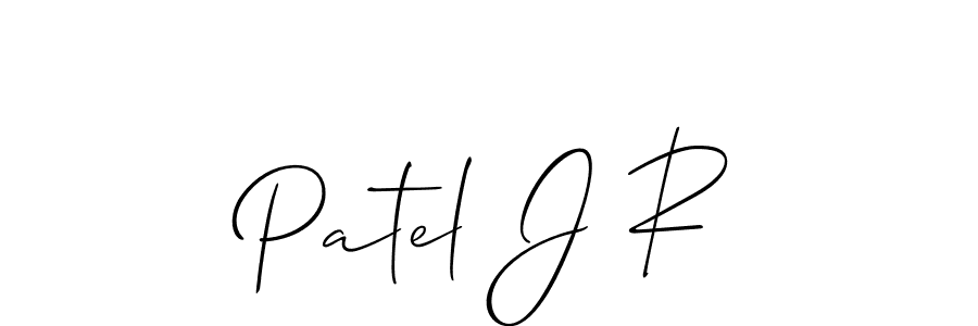 Make a beautiful signature design for name Patel J R. Use this online signature maker to create a handwritten signature for free. Patel J R signature style 2 images and pictures png