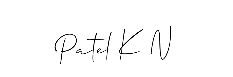 Check out images of Autograph of Patel K N name. Actor Patel K N Signature Style. Allison_Script is a professional sign style online. Patel K N signature style 2 images and pictures png