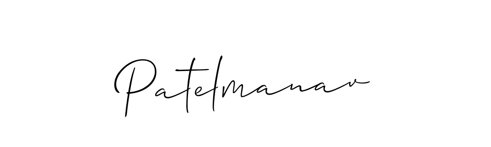 Make a short Patelmanav signature style. Manage your documents anywhere anytime using Allison_Script. Create and add eSignatures, submit forms, share and send files easily. Patelmanav signature style 2 images and pictures png