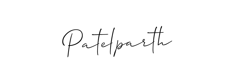 Once you've used our free online signature maker to create your best signature Allison_Script style, it's time to enjoy all of the benefits that Patelparth name signing documents. Patelparth signature style 2 images and pictures png