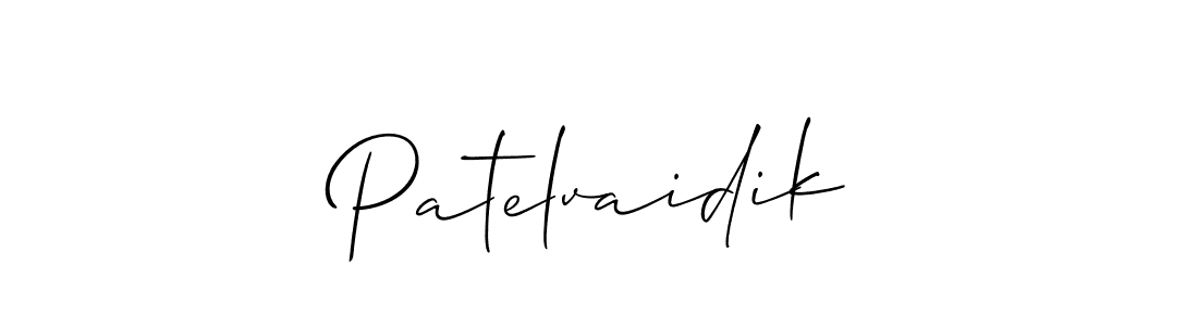 This is the best signature style for the Patelvaidik name. Also you like these signature font (Allison_Script). Mix name signature. Patelvaidik signature style 2 images and pictures png