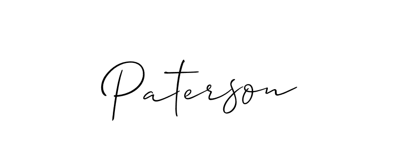 if you are searching for the best signature style for your name Paterson. so please give up your signature search. here we have designed multiple signature styles  using Allison_Script. Paterson signature style 2 images and pictures png