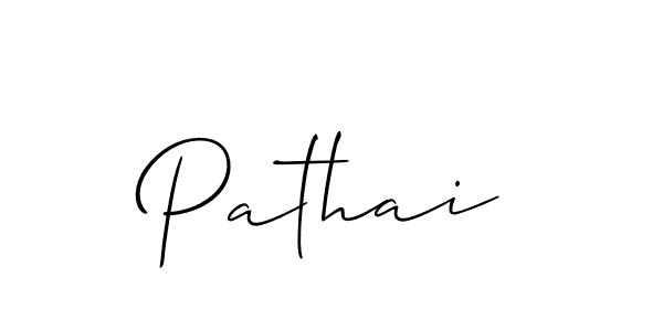 Similarly Allison_Script is the best handwritten signature design. Signature creator online .You can use it as an online autograph creator for name Pathai. Pathai signature style 2 images and pictures png