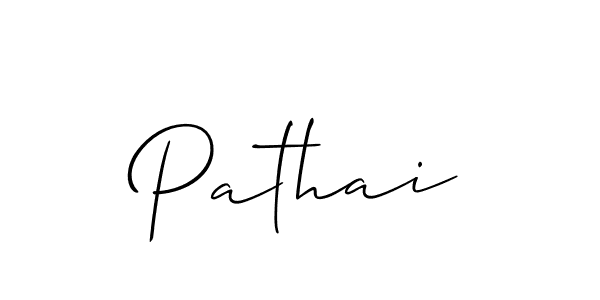 if you are searching for the best signature style for your name Pathai. so please give up your signature search. here we have designed multiple signature styles  using Allison_Script. Pathai signature style 2 images and pictures png